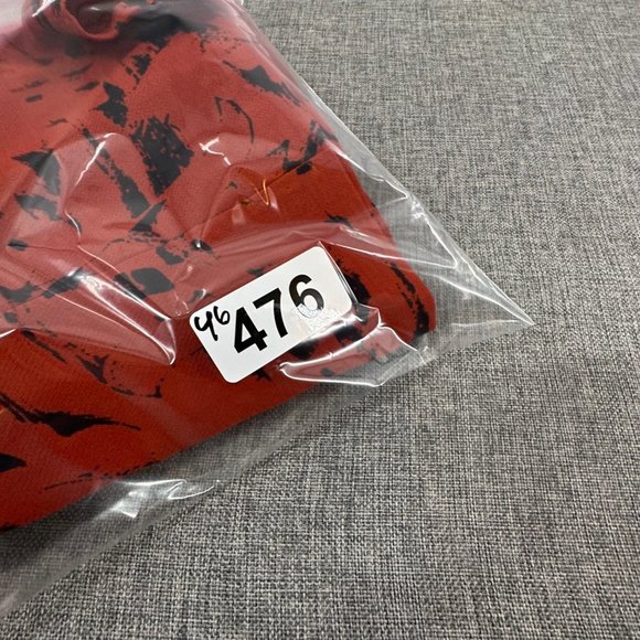 Harlowe & Graham Mini Skirt Pleated Pockets XS Zipper Closure Orange & Black - Picture 12 of 12